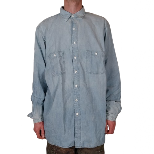 Vintage Ralph Lauren RLYC Denim Shirt (Large & Tall)