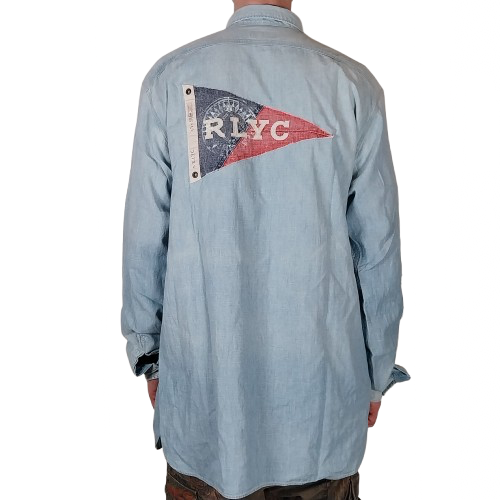 Vintage Ralph Lauren RLYC Denim Shirt (Large & Tall)