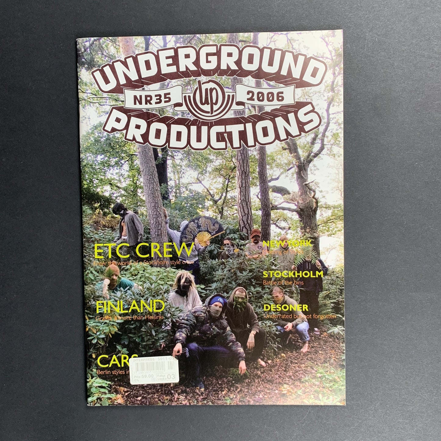 Underground Productions Graffiti Magazine Issue35