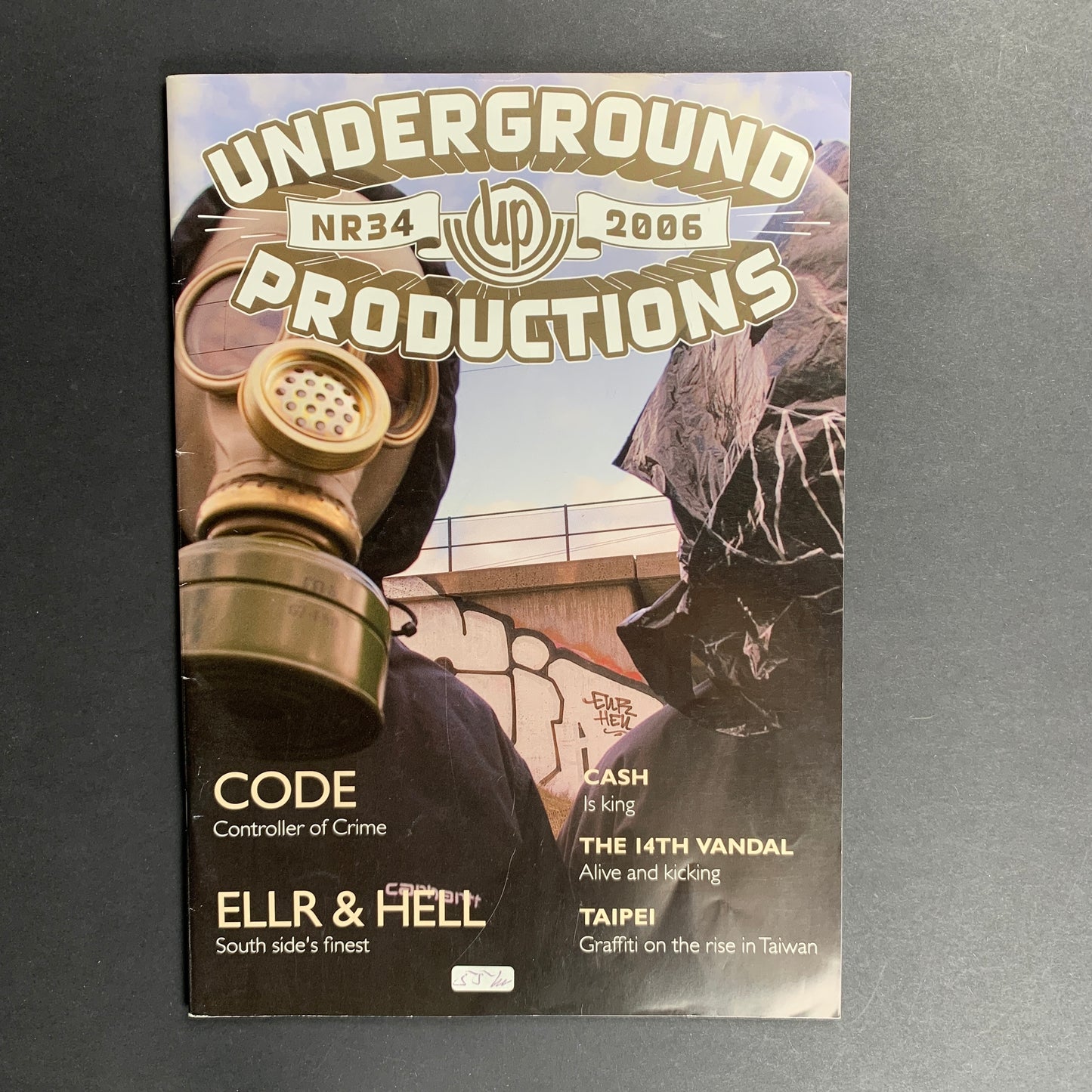 Underground Productions Graffiti Magazine Issue34