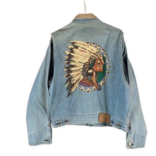 Vintage Polo Ralph Lauren Indianhead Denim jacket