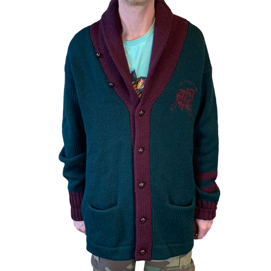 Polo Ralph Lauren Scribble Wool Cardigan